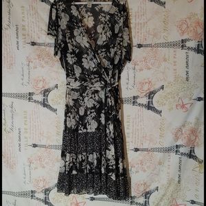 Black & Gray Summer Coverup